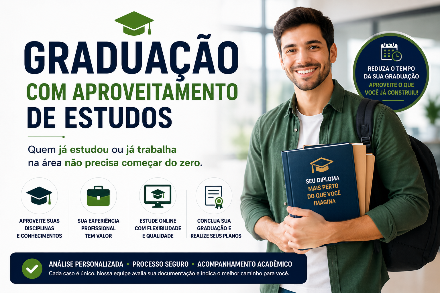 Graduação com aproveitamento de estudos